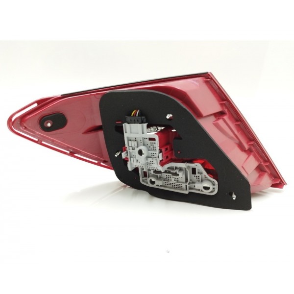 Par Lanterna Mercedes C180 C200 C280 2011 2012 2013 W204 Led Esquerdo Vermelho