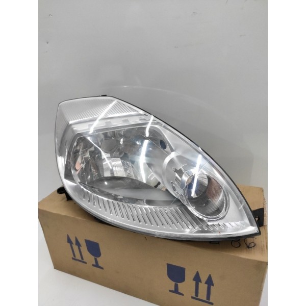 Farol Direito Cromado Ford Ka 2008 2009 2010 2011 2012 2013 Direito