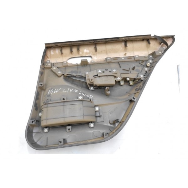 Forro Porta Traseiro Esquerdo Honda Civic 2008 2009 2010