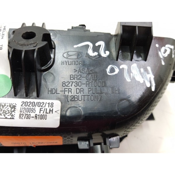 Moldura Traseira Esquerda Hb20 2020 2021 2022 Preta