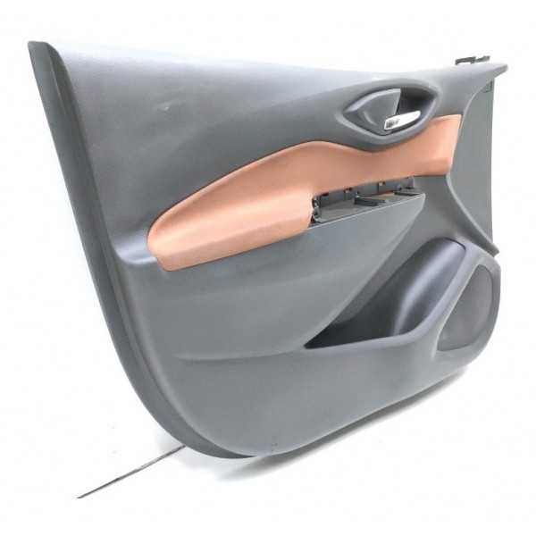 Forro Porta Dianteiro Esquerdo Onix Prisma Marrom 2018 2019