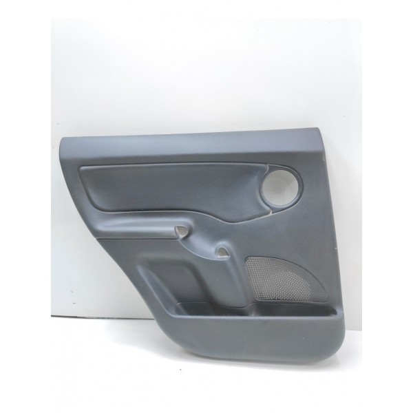 Forro Porta Traseiro Esquerdo Preto Citroen C3 2004 A 2012
