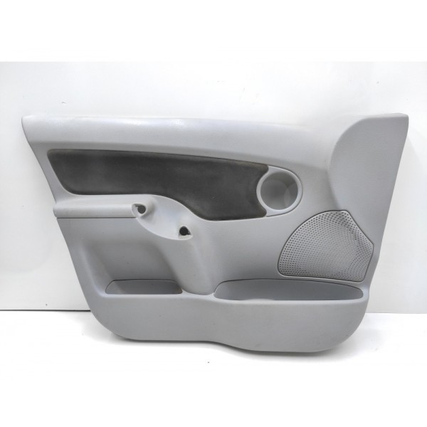 Forro Porta Dianteiro Esquerdo Citroen C3 Cinza 2004 A 2012