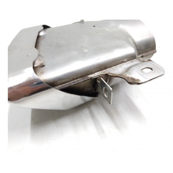 Ponteira Escape Esquerda Mercedes E 500 Coupe V8 2011 A 2019 Cromado