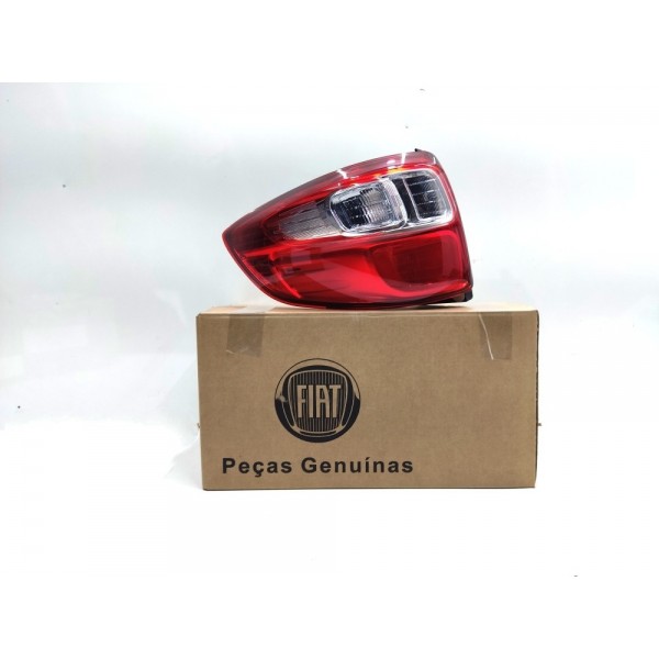 Lanterna Traseira Esquerda Fiat Strada Working 2012 A 2020 Esquerdo Vermelho