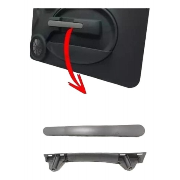 Puxador E Moldura Uno Vivace Direito 4 Portas Vidro Elétrico