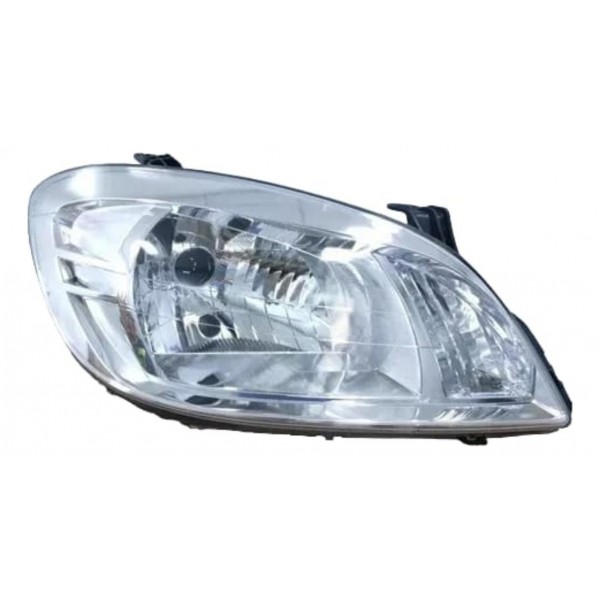 Farol Direito Cromado Celta Prisma 2007 2008 2009 A 2015 Direito