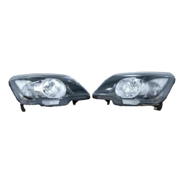 Par Farol Montana E Agile 2011 2012 A 2021  Mascara Negra  Esquerdo