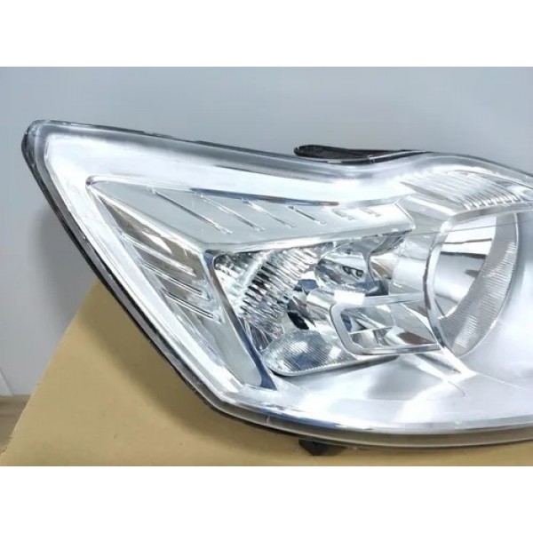 Par De Farol Ford Focus 2009 2010 2011 2012 2013 Cromado Esquerdo