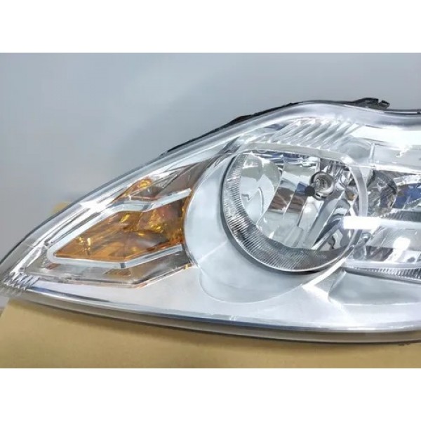 Par De Farol Ford Focus 2009 2010 2011 2012 2013 Cromado Esquerdo