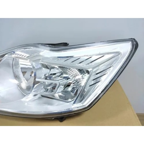 Par De Farol Ford Focus 2009 2010 2011 2012 2013 Cromado Esquerdo