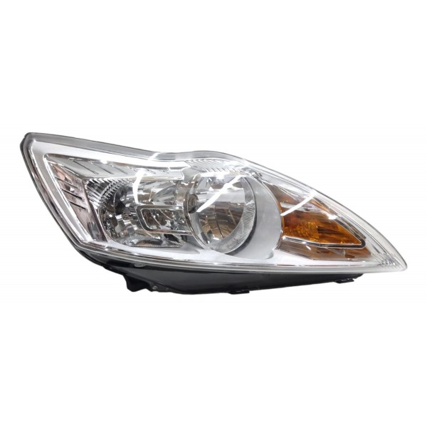 Farol Direito Ford Focus 2009 2010 2011 2012 2013 Cromado Esquerdo