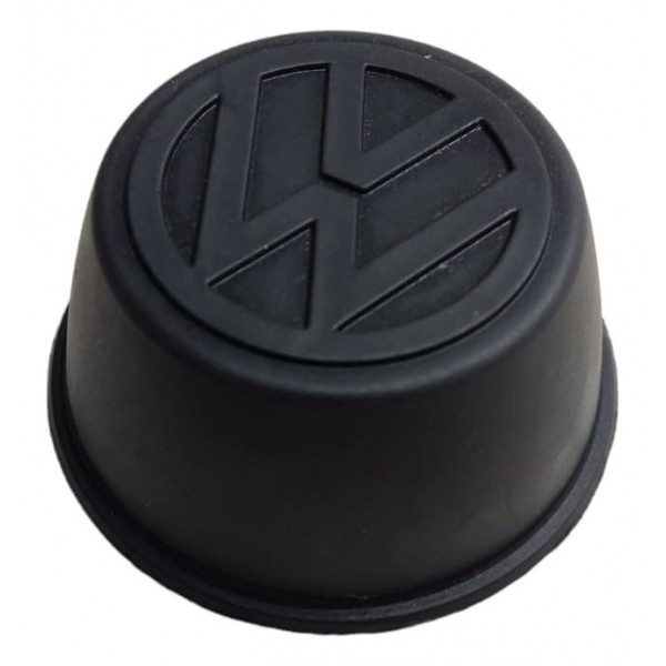 Calota Central Miolo Roda Gol Kombi Fox Voyage 2002 A 2009 Preto