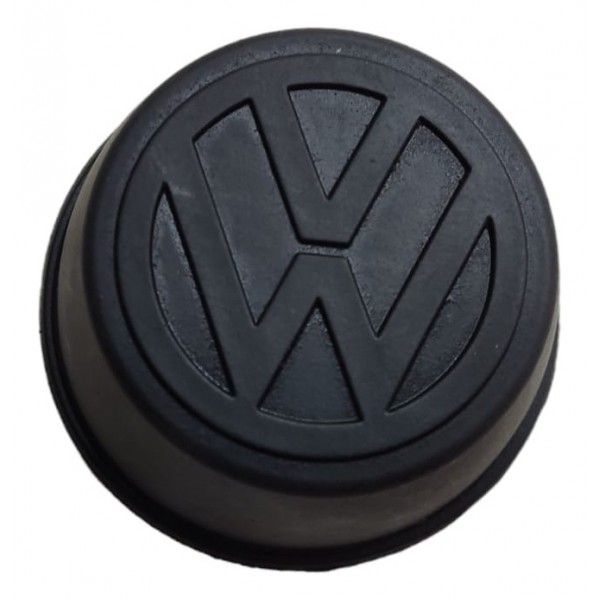 Calota Central Miolo Roda Gol Kombi Fox Voyage 2002 A 2009 Preto