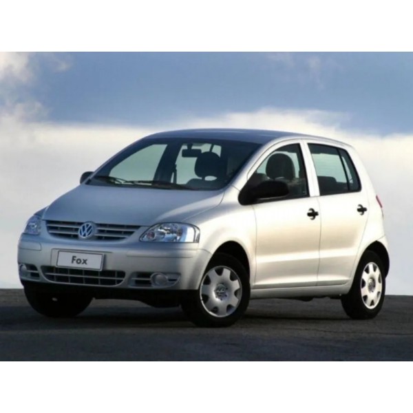 Farol Esquerdo Fox 2004 2005 A 2009 Simples Cromado Esquerdo