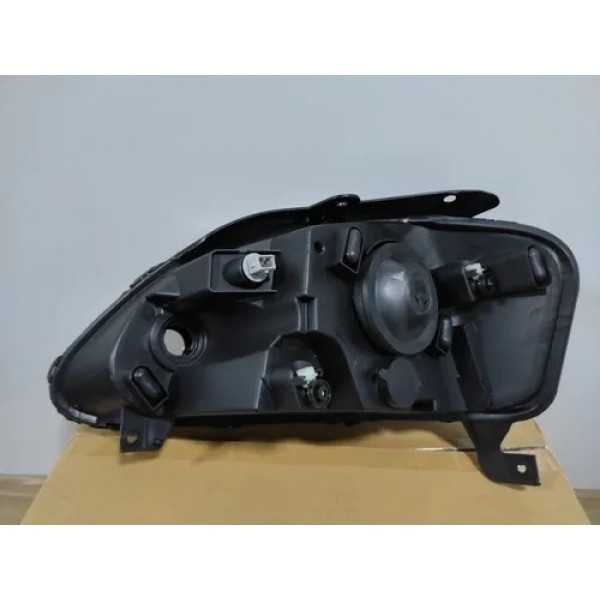 Farol Direito Fox 2004 2005 A 2009 Simples Cromado Direito