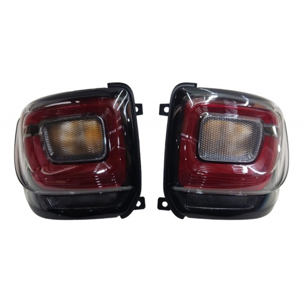 Par Lanterna Traseira Fiat Strada Freedom 2020 2021 2022  Direito Vermelho