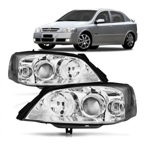 Farol Astra Direito 2003 2004 2005 2006 2007 A 2011 Cromado Direito