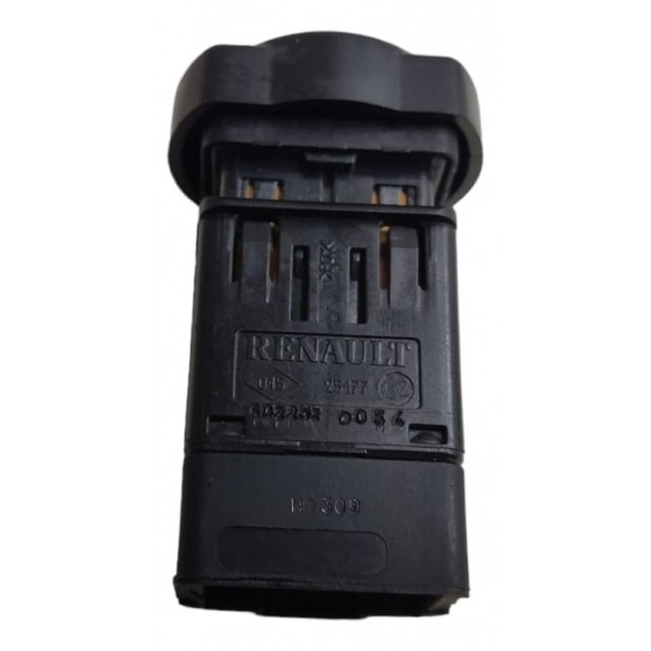 Botão Pisca Alerta Segurança Sandero Logan 2008 2009 A 2014 Vermelho