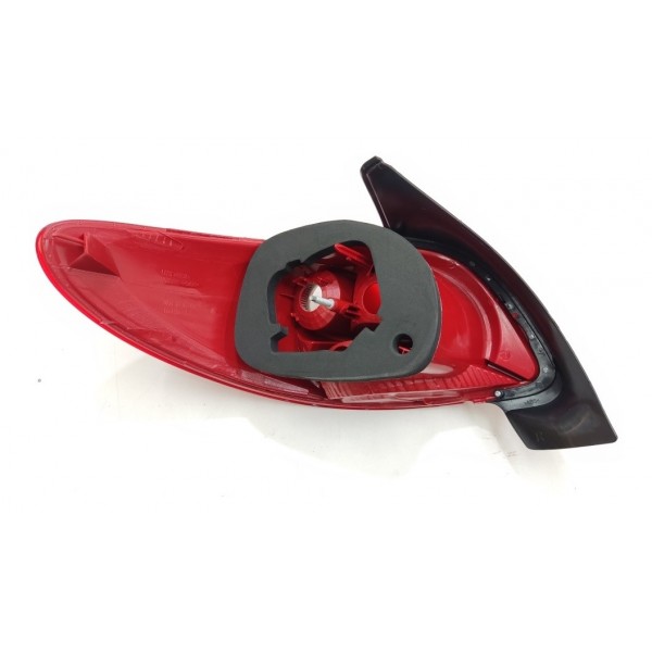 Lanterna Direita 207 Hatch 2008 2009 2010 2011 2012 Vermelho