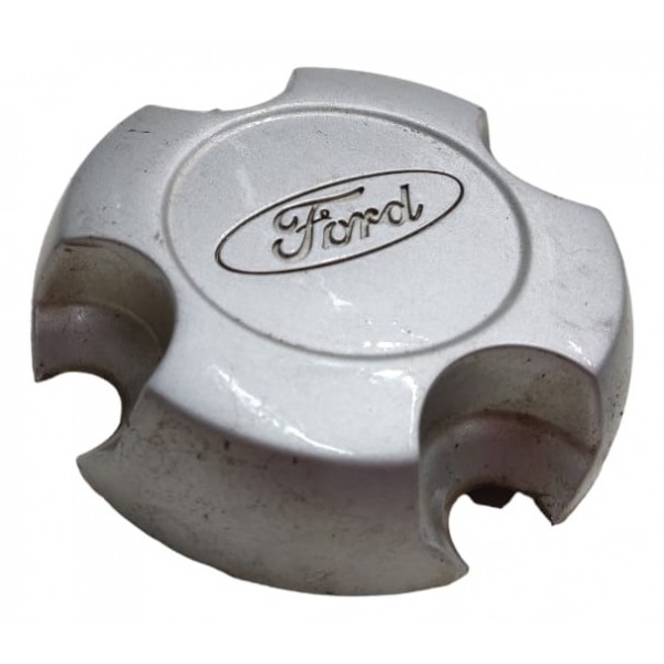Calota Central Miolo Roda Ford Ecosport 2003 2004 A 2008 Cinza