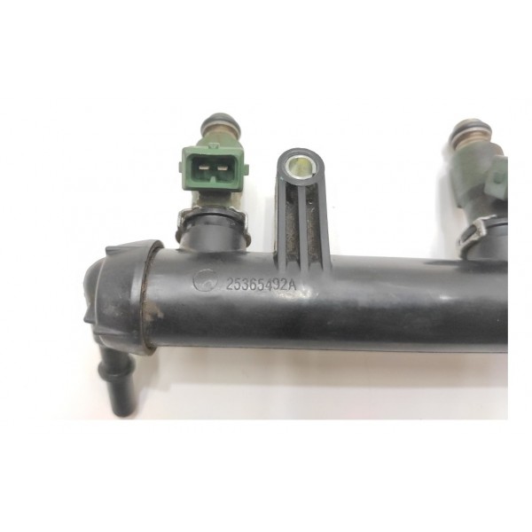 Flauta Completa Bico Injetor Onix Prisma 1.4 2012 A 2019