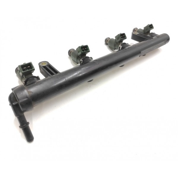 Flauta Completa Bico Injetor Onix Prisma 1.4 2012 A 2019