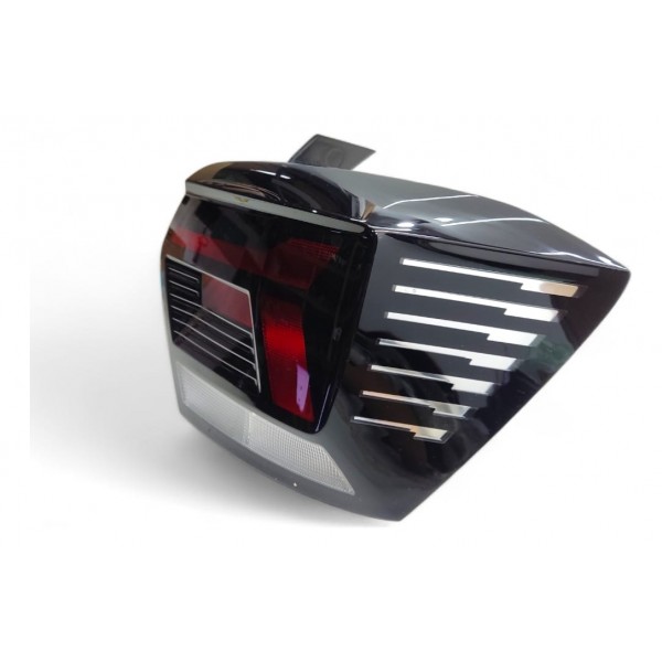 Par Lanterna Traseira Vw Polo Highline 2022 2023 2024 Fumê Direito Fumê