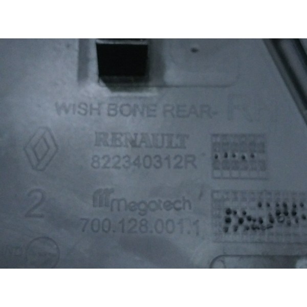 Moldura Acabamento Porta Traseira Direita Kwid 2017 A 2021