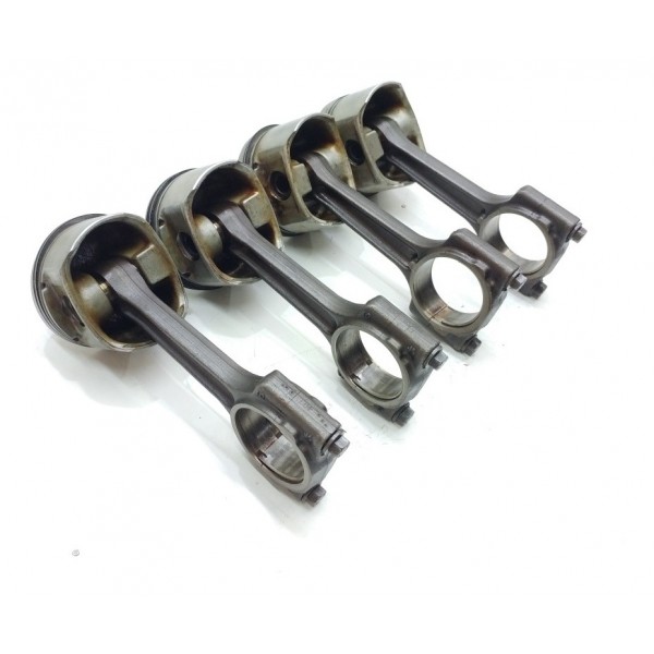 Pistão Biela 206 Peugeot 1.6 Standart