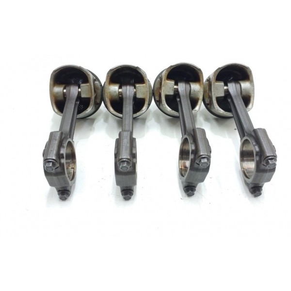 Pistão Biela 206 Peugeot 1.6 Standart