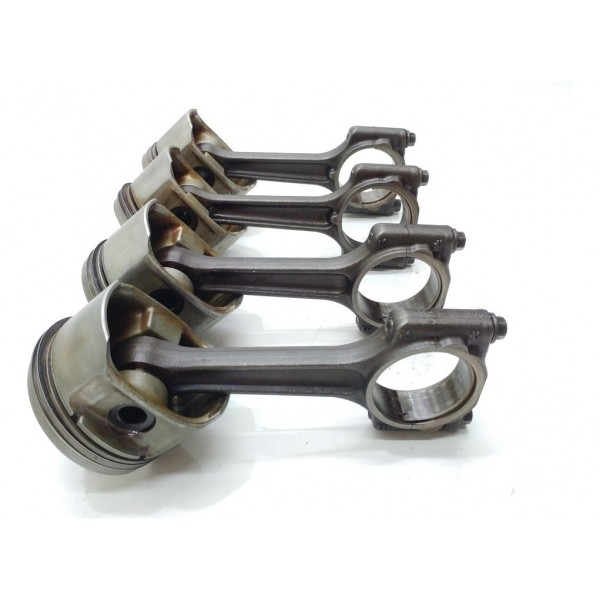 Pistão Biela 206 Peugeot 1.6 Standart