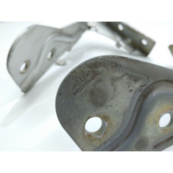 Par Dobradiça Capô Dianteiro Jac J3 2011 2012 2013