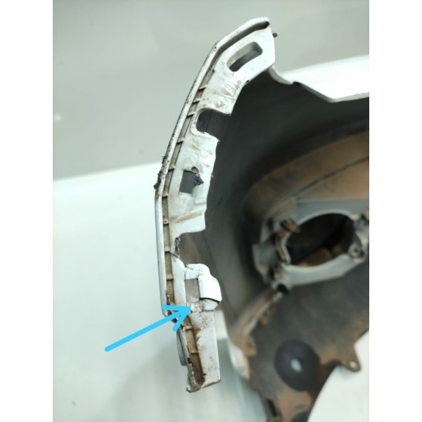 Parachoque Dianteiro Renault Kwid 2017 2018 2019 2020 2021 Branco