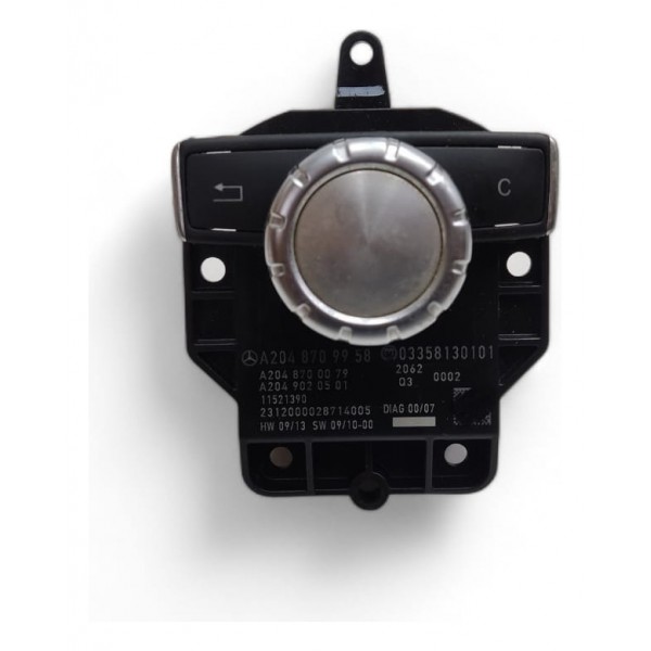 Botão Idrive Midia Mercedes Benz C180 C200 2011 2012 A 2014