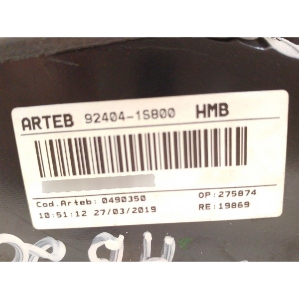 Lanterna Tampa Traseira Direita Hb20 Hatch 2012 2016 Fumê Direito