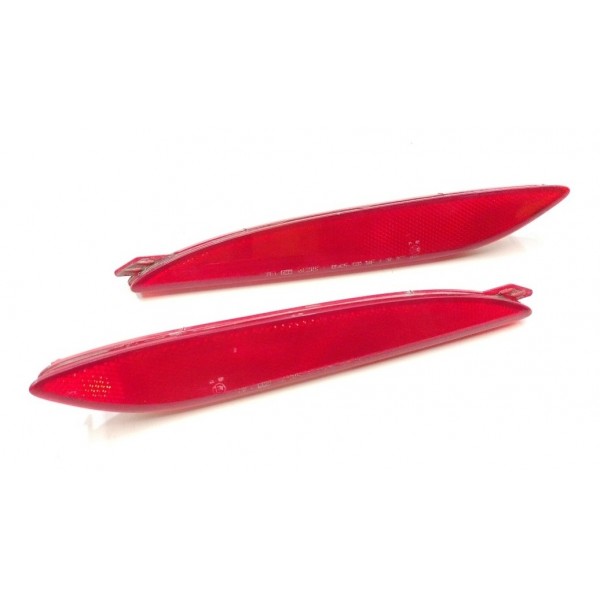 Par Lanterna Refletor Parachoque Traseiro Elantra 2012 2015