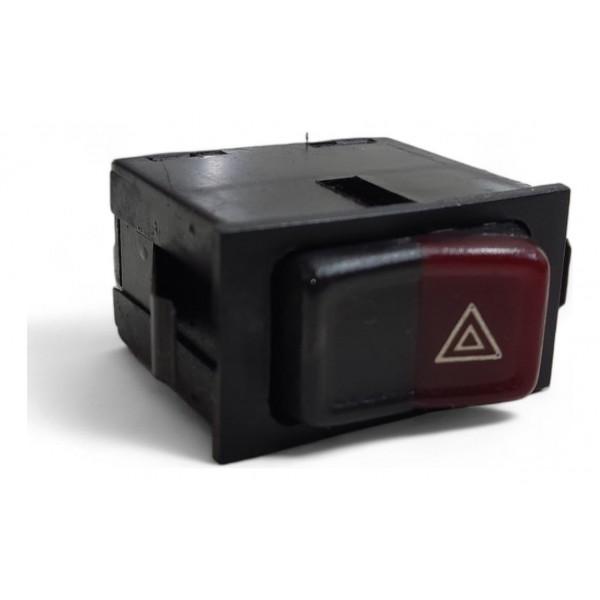 Botão Pisca Alerta Segurança Gol Parati Saveiro 1984 A 1995 Vermelho