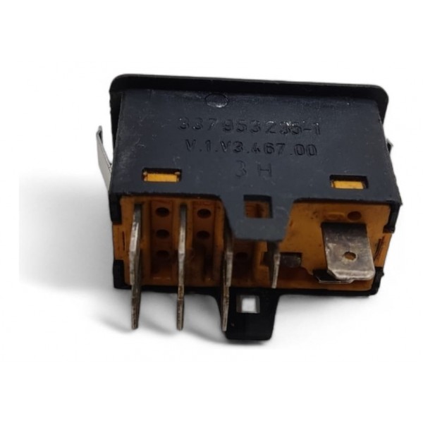 Botão Pisca Alerta Segurança Versailles Escort 1992 A 1996 Vermelho