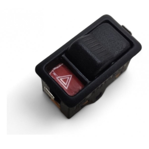 Botão Pisca Alerta Segurança Versailles Escort 1992 A 1996 Vermelho