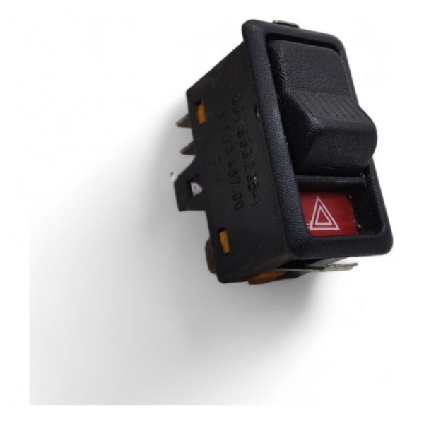 Botão Pisca Alerta Segurança Versailles Escort 1992 A 1996 Vermelho