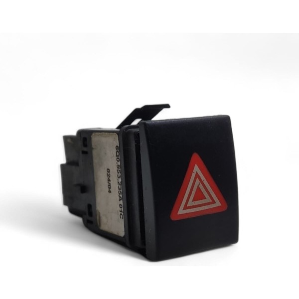 Botão Pisca Alerta Segurança Polo 2003 2004 2005 2006 A 2014 Vermelho