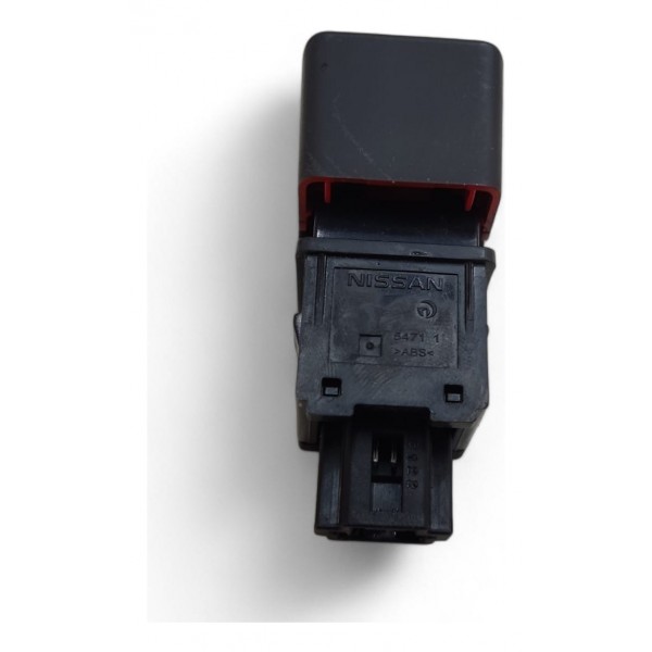 Botão Alerta Segurança Nissan Kicks 2017 2018 2019 2020 Preto