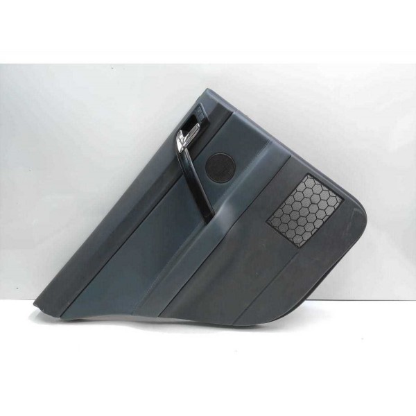 Forro De Porta Traseiro Esquerdo Polo Sedan 2012 Couro Azul.