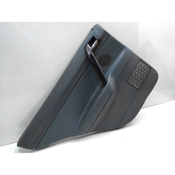 Forro De Porta Traseiro Esquerdo Polo Sedan 2012 Couro Azul.