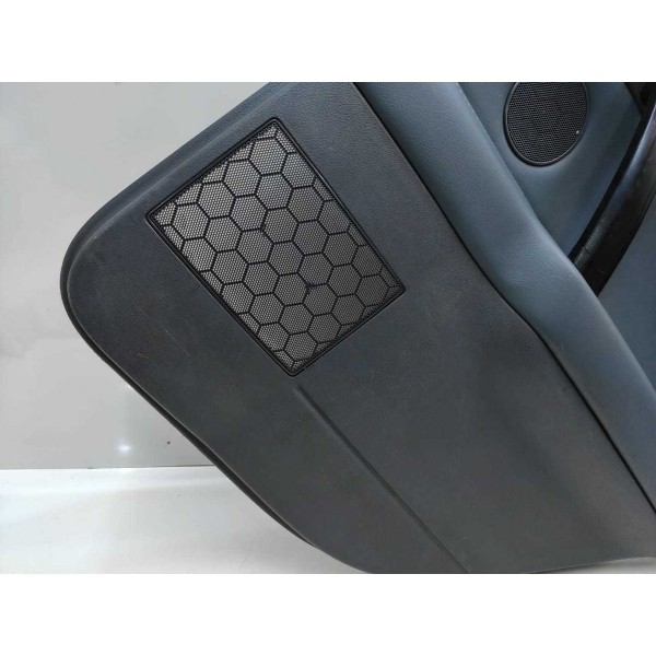 Forro De Porta Traseiro Direito Polo Sedan 2012 Couro Azul.