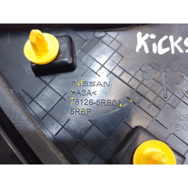 Acabamento Interno Coluna Traseira Direito Kicks 2016 A 2020