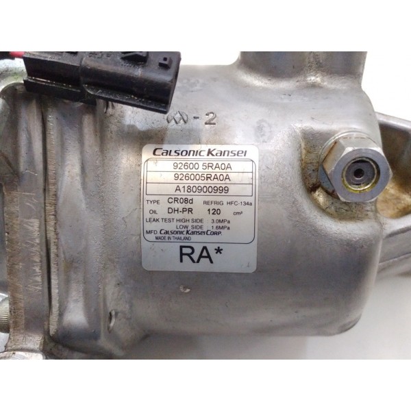 Compressor Ar Condicionado Nissan Kicks 1.6 2017 2018 A 2020