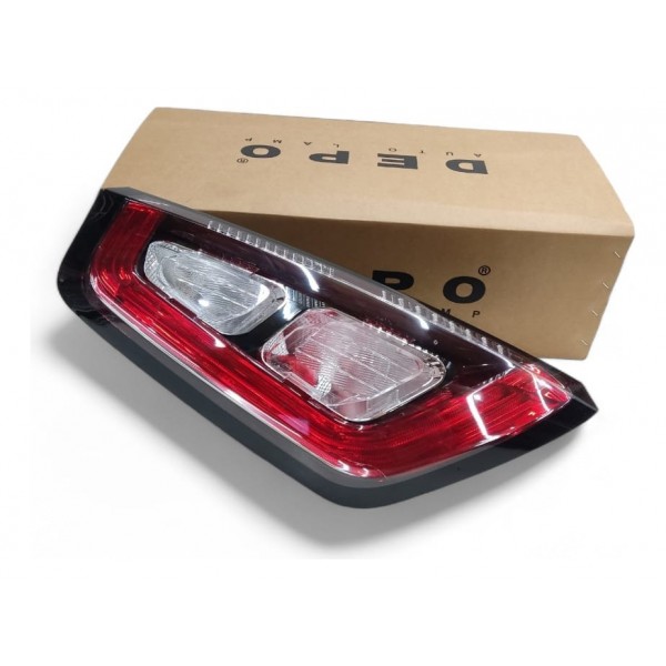 Lanterna Traseira Esquerda Punto Sporting T-jet 2013 A 2018 Esquerdo Fumê