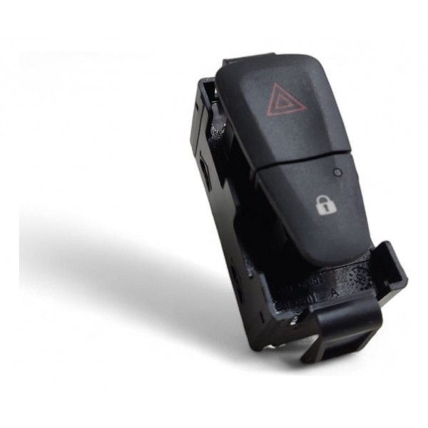 Botão Pisca Alerta Trava Renault Logan 2015 2016 2017 A 2020 Vermelho